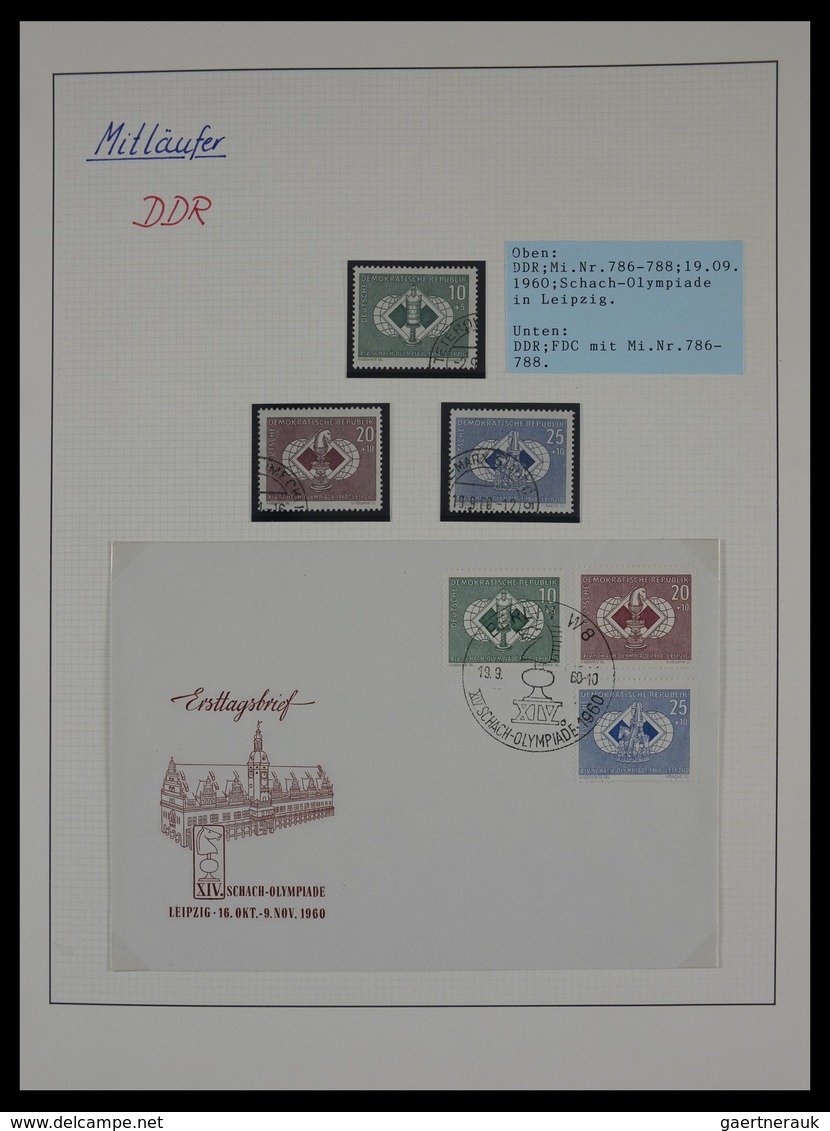 Thematik: Olympische Spiele / olympic games: 1896-1992: Mostly cancelled, well filled collection Oly