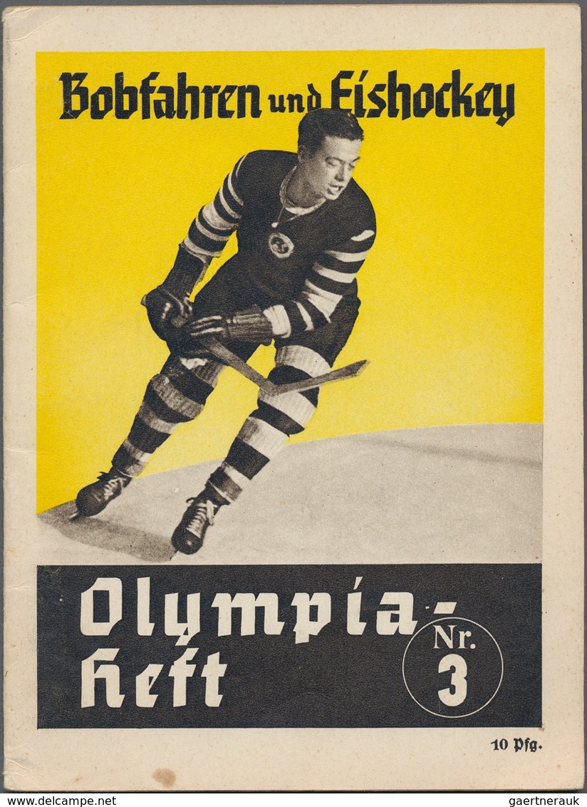 Thematik: Olympische Spiele / Olympic Games: 1936, Garmisch Und Berlin, Sommer- Und Winterspiele, Al - Sonstige & Ohne Zuordnung