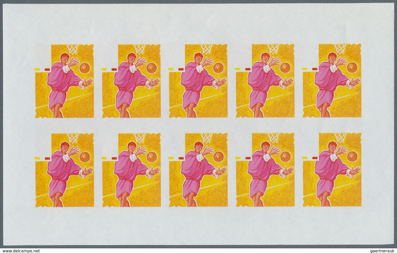 Thematik: Olympische Spiele / Olympic Games: 1968, Bhutan. Progressive Proofs Set Of Sheets For The - Sonstige & Ohne Zuordnung