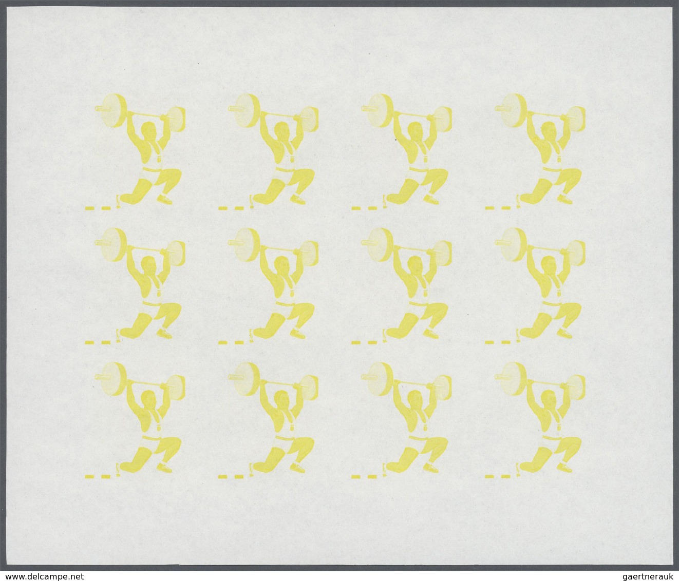 Thematik: Olympische Spiele / Olympic Games: 1968, Fujeira. Progressive Proofs Set Of Sheets For The - Sonstige & Ohne Zuordnung