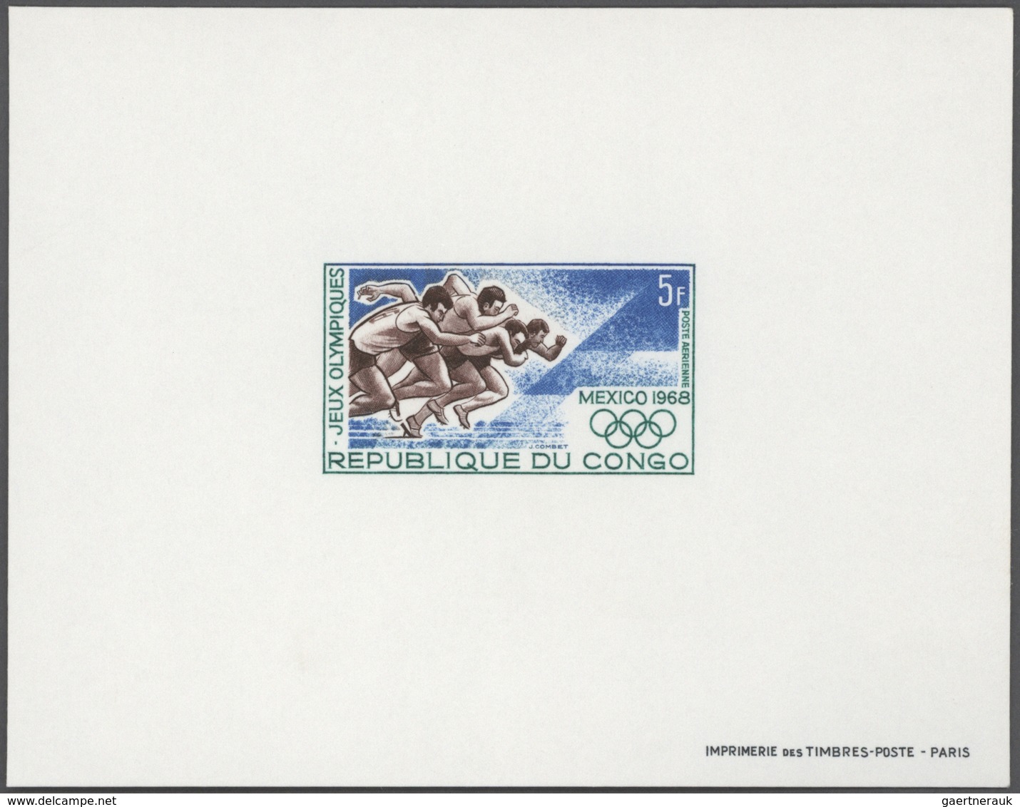 Thematik: Olympische Spiele / olympic games: 1968, Olympic Games Mexico, assortment of 25 epreuve de