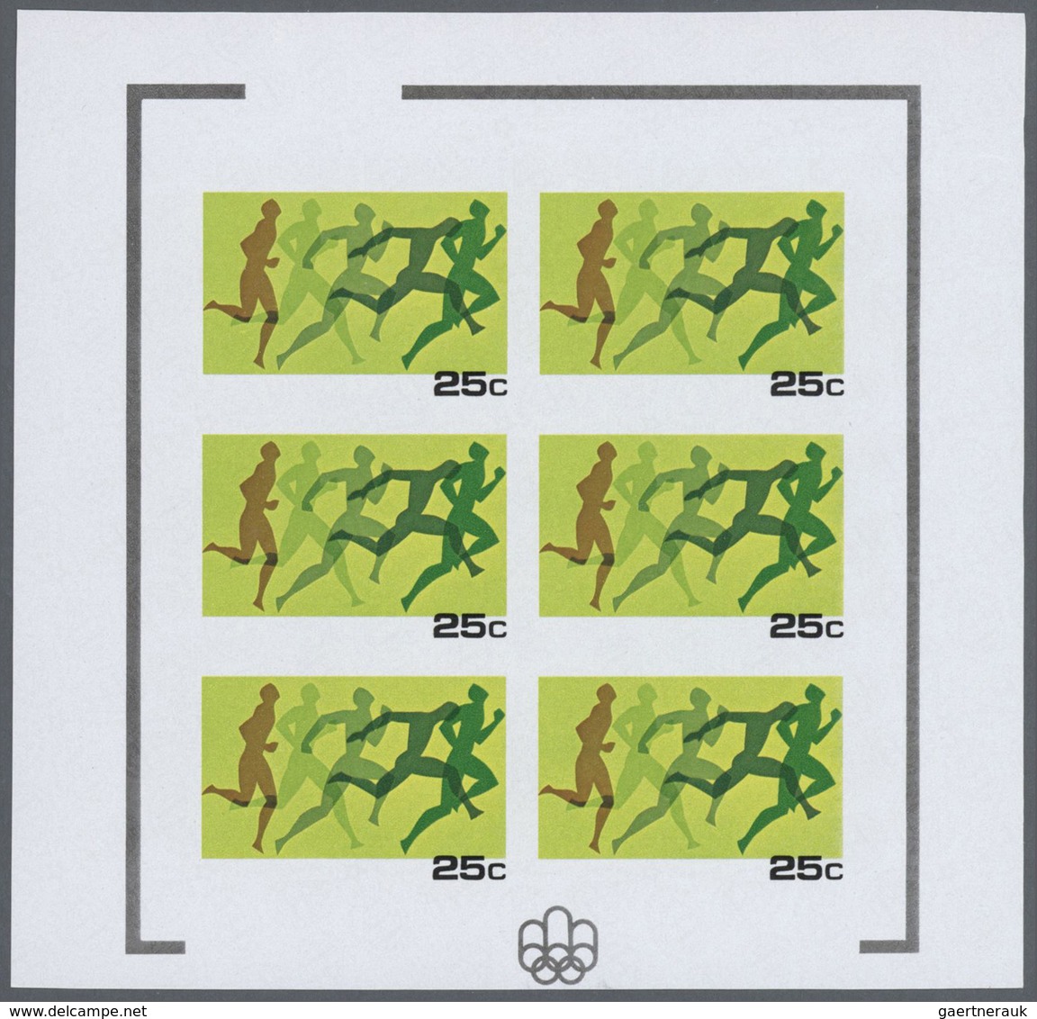 Thematik: Olympische Spiele / Olympic Games: 1976, Penrhyn. Progressive Proofs Set Of Sheets For The - Sonstige & Ohne Zuordnung