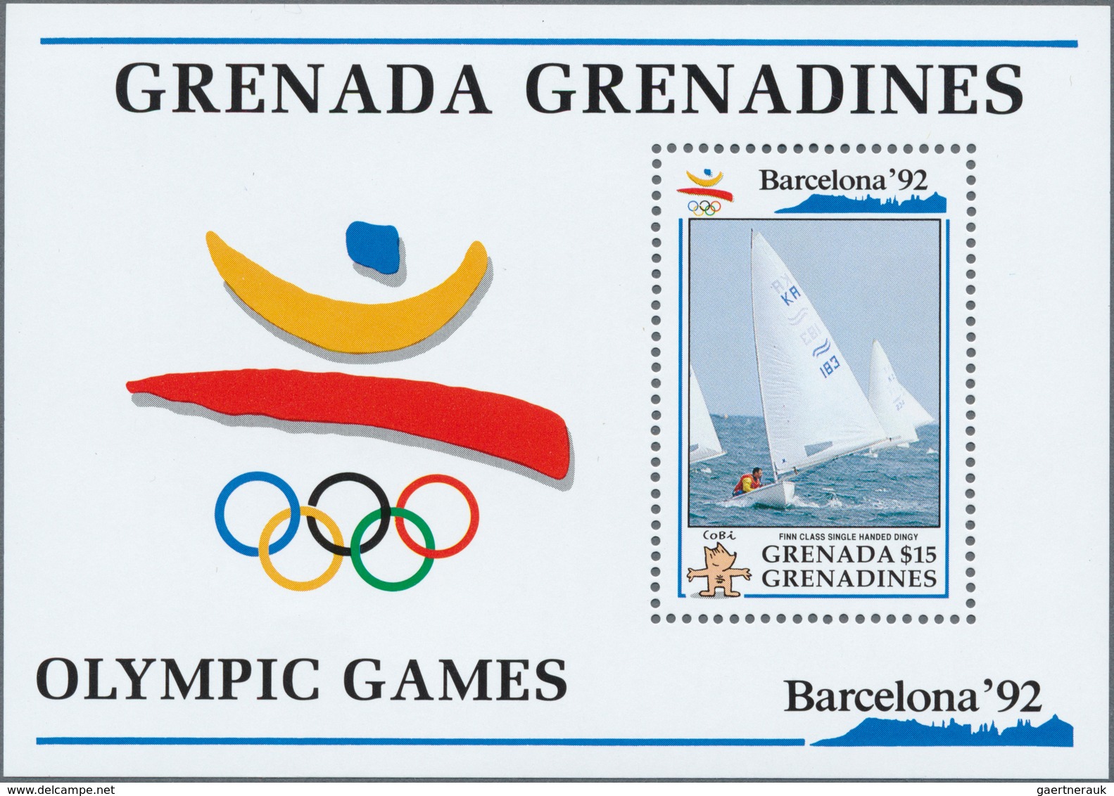 Thematik: Olympische Spiele / Olympic Games: 1992, GRENADA/Grenadines: Summer Olympics Barcelona Min - Sonstige & Ohne Zuordnung