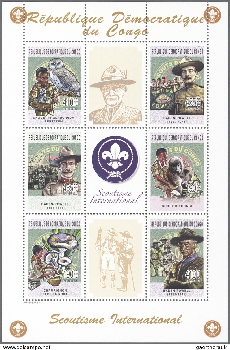 Thematik: Pfadfinder / Boy Scouts: 1950/2013 (ca.), Comprehensive U/m Collection/accumulation In 17 - Sonstige & Ohne Zuordnung