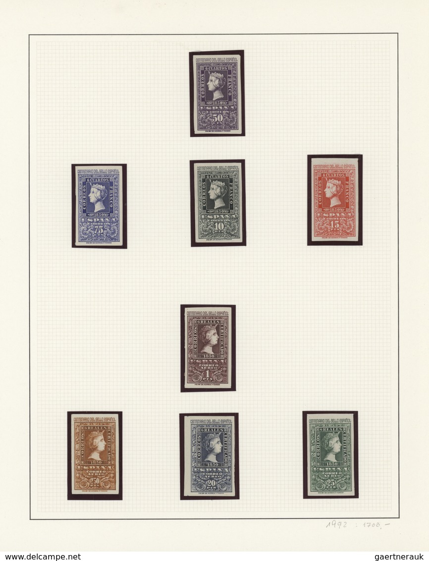 Thematik: Philatelie / Philately: 1949/2000 (ca.), STAMPS ON STAMPS, Predominantly U/m Collection Wi - Sonstige & Ohne Zuordnung