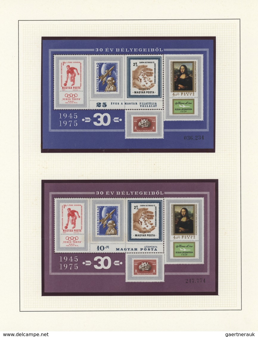 Thematik: Philatelie / Philately: 1949/2000 (ca.), STAMPS ON STAMPS, Predominantly U/m Collection Wi - Sonstige & Ohne Zuordnung