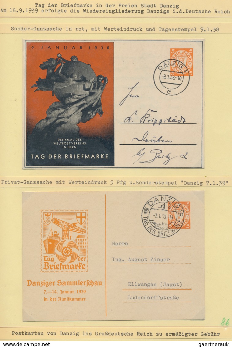 Thematik: Philatelie - Tag der Briefmarke / stamp days: 1936/1945, Tag der Briefmarke im III.Reich (