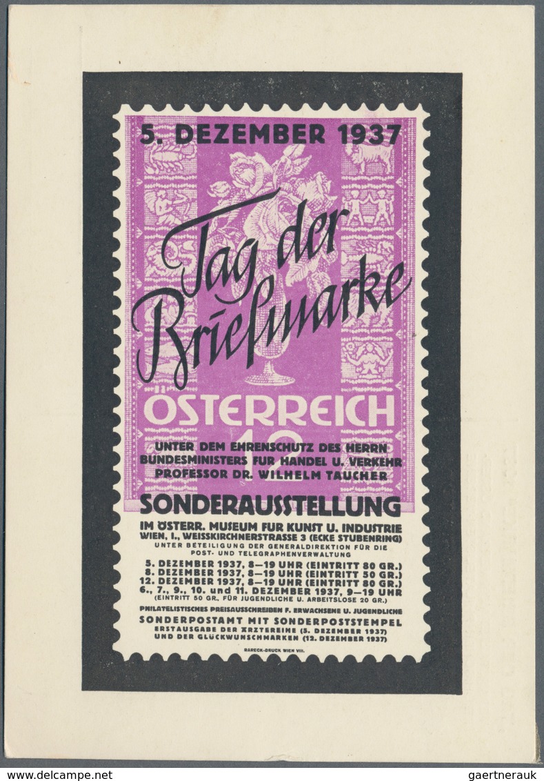 Thematik: Philatelie - Tag Der Briefmarke / Stamp Days: 1937/1990 (ca.), Lot Of Apprx. 120 Covers/ca - Día Del Sello