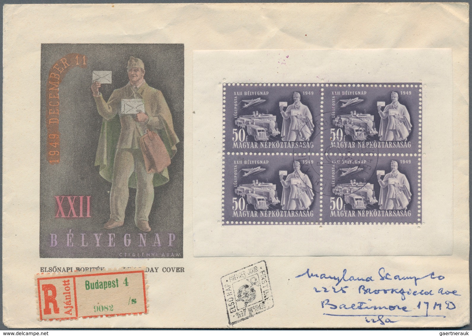 Thematik: Philatelie - Tag Der Briefmarke / Stamp Days: 1937/1990 (ca.), Lot Of Apprx. 120 Covers/ca - Tag Der Briefmarke