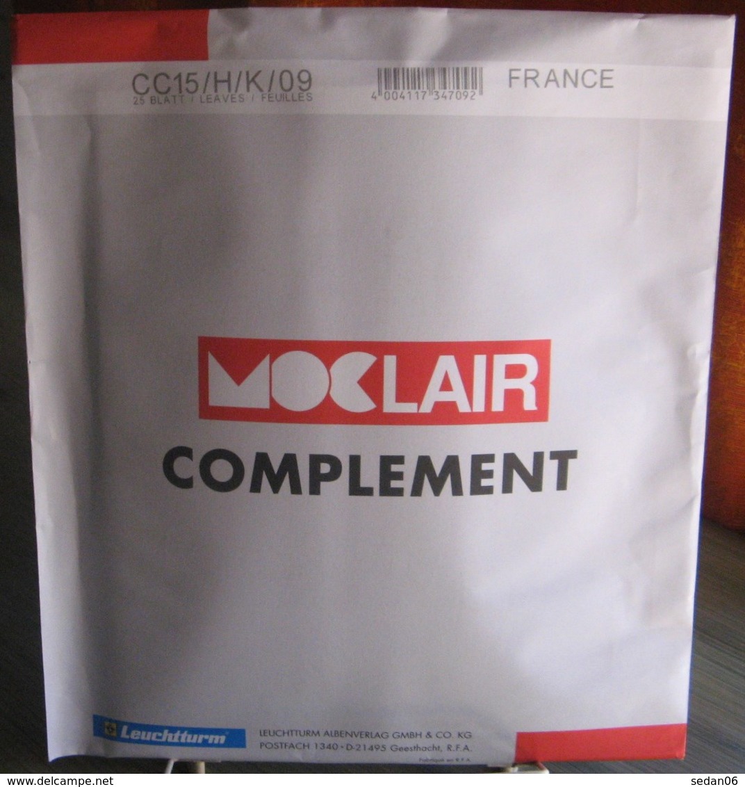 MOC - JEU FRANCE+CARNETS+MINI-FEUILLES MOCLAIR 2009 (Avec Pochettes) - Pré-Imprimés