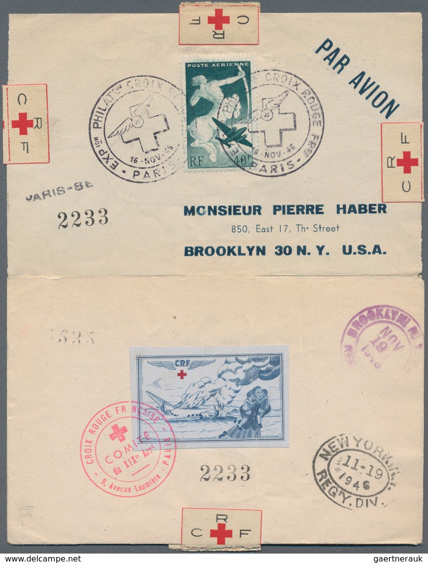 Thematik: Rotes Kreuz / Red Cross: 1910/1965 (ca.), Red Cross/Health, Holding Of Stamps And Covers/c - Cruz Roja