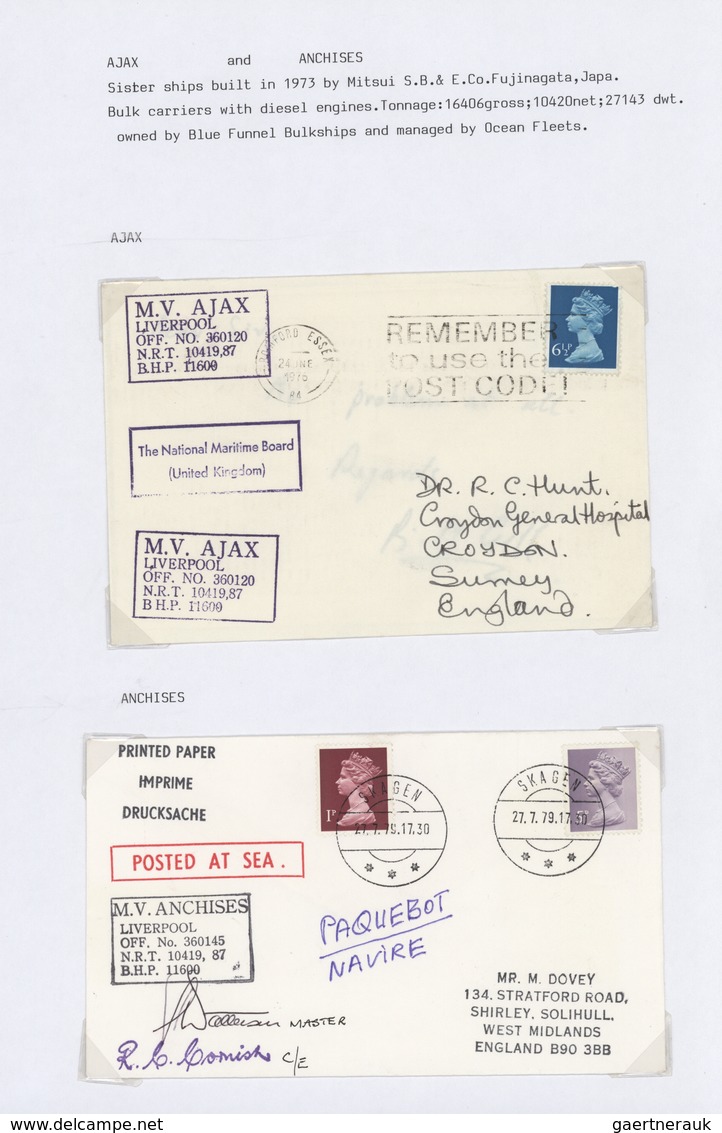 Thematik: Schiffe / Ships: 1932/2000 (ca.), Collection Of Apprx. 320 Covers/cards/ppc/photos Of Carg - Schiffe