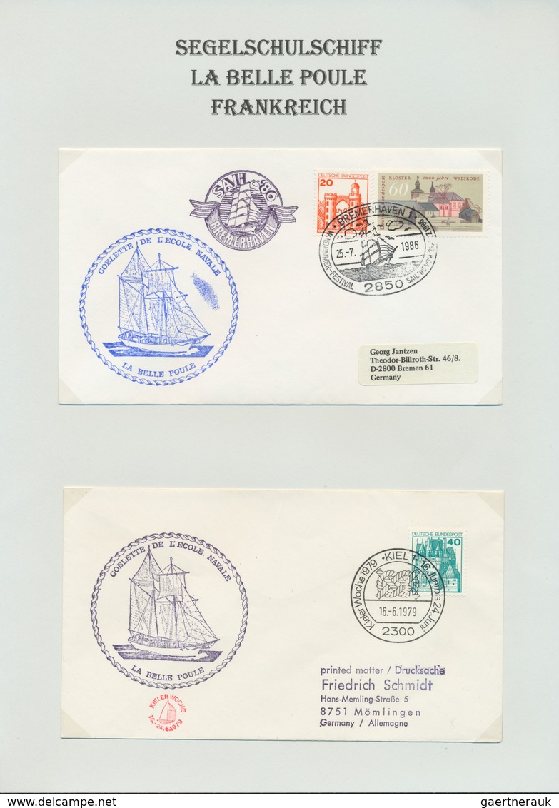 Thematik: Schiffe-Segelschiffe / Ships-sailing Ships: 1976/2014, Umfassende Sammlung Von Ca. 600 Bel - Schiffe