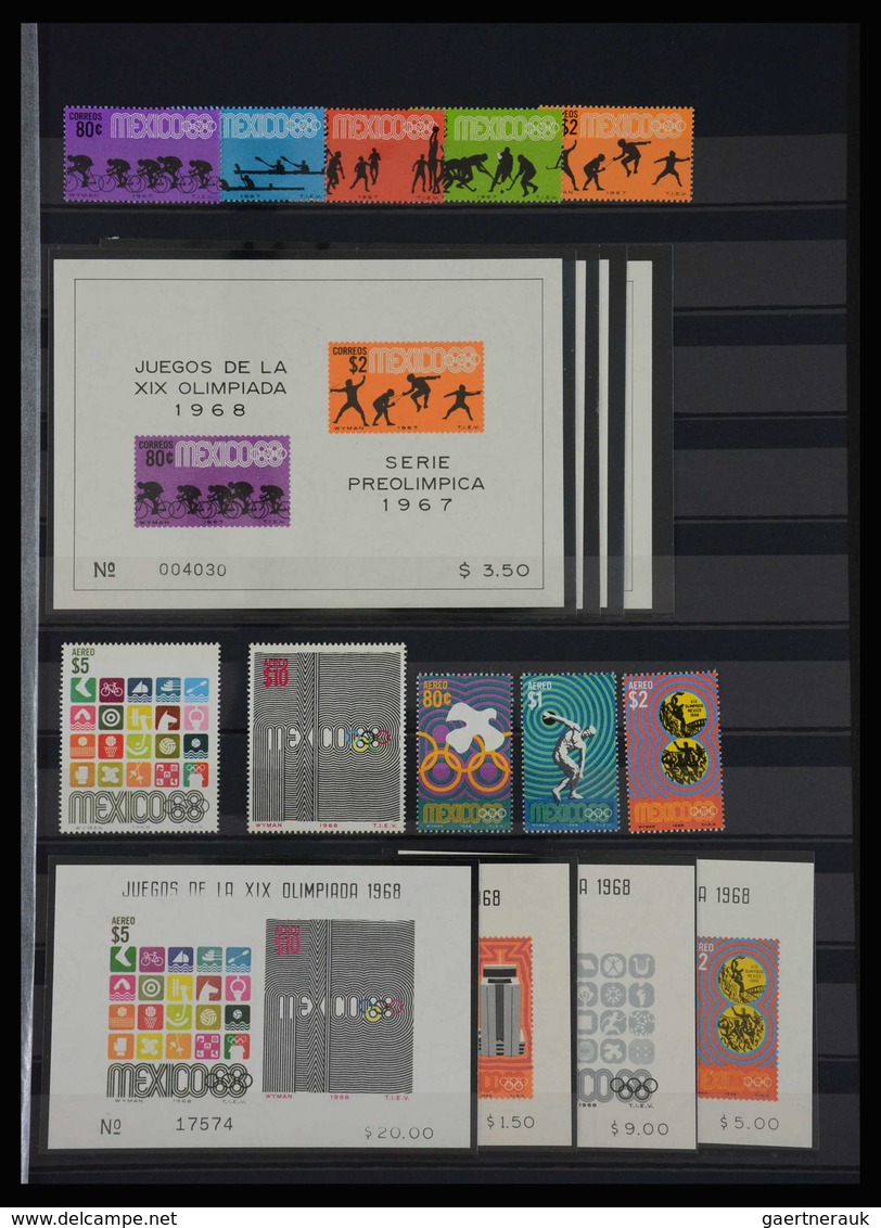 Thematik: Sport / sport: Mainly mint never hinged collection of mainly sets and sheetlets, (also som