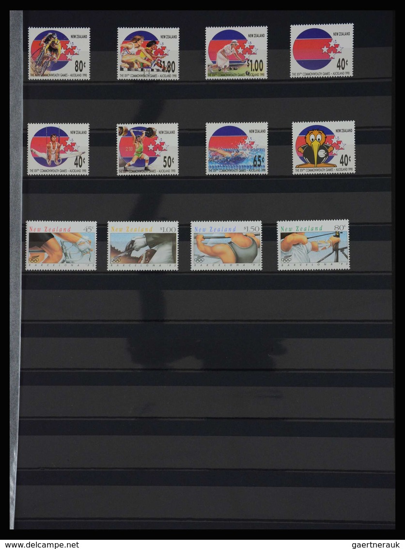 Thematik: Sport / sport: Mainly mint never hinged collection of mainly sets and sheetlets, (also som