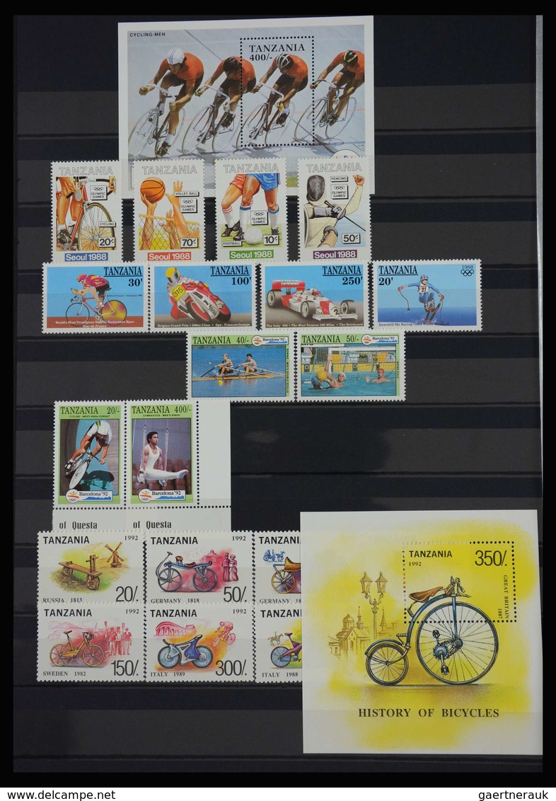 Thematik: Sport / sport: Mainly mint never hinged collection of mainly sets and sheetlets, (also som