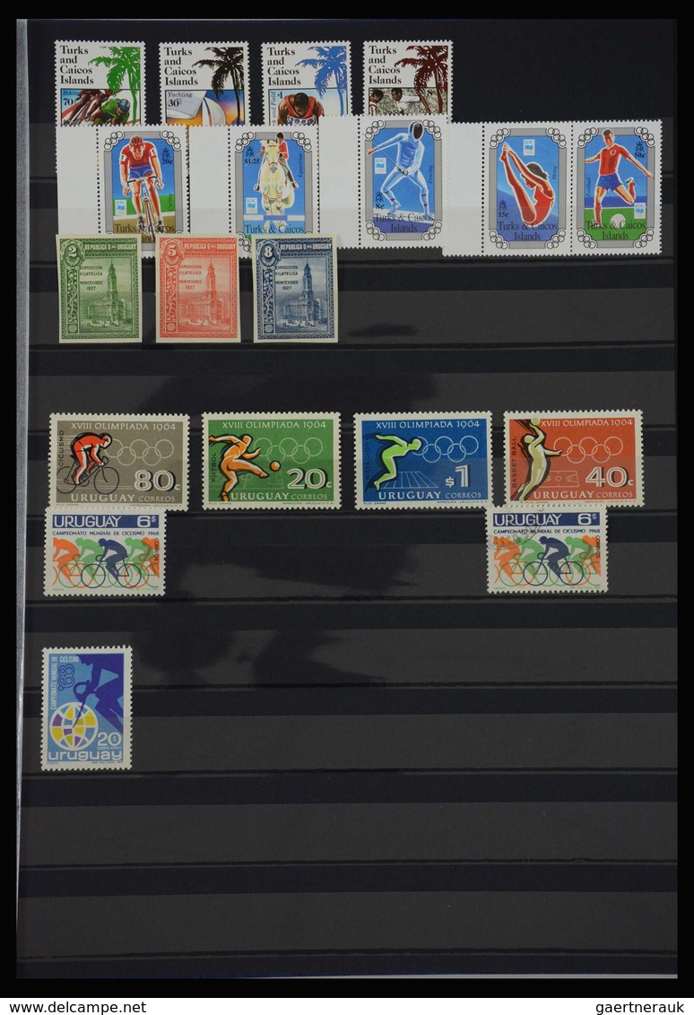 Thematik: Sport / sport: Mainly mint never hinged collection of mainly sets and sheetlets, (also som