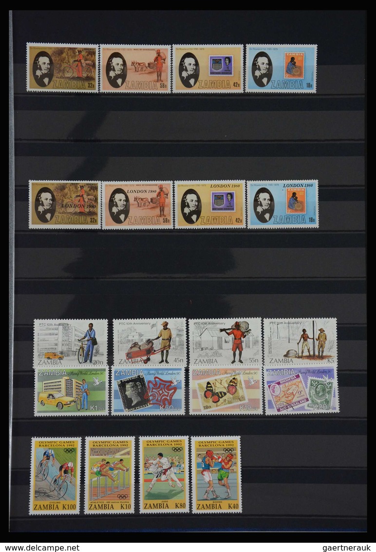 Thematik: Sport / sport: Mainly mint never hinged collection of mainly sets and sheetlets, (also som