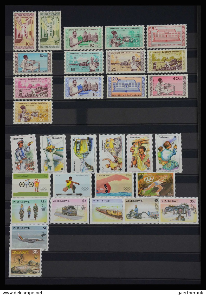 Thematik: Sport / sport: Mainly mint never hinged collection of mainly sets and sheetlets, (also som