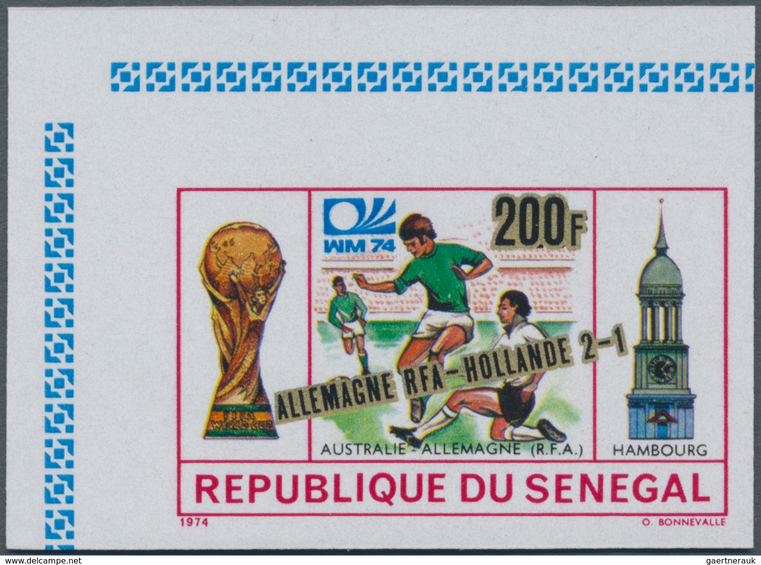 Thematik: Sport-Fußball / Sport-soccer, Football: 1975, SENEGAL: Winner Of The Football World Champi - Sonstige & Ohne Zuordnung