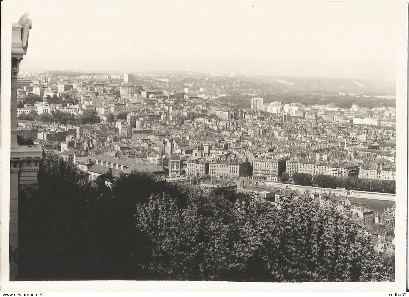 Grande Photo - Lyon - La Ville En 1965 - Places