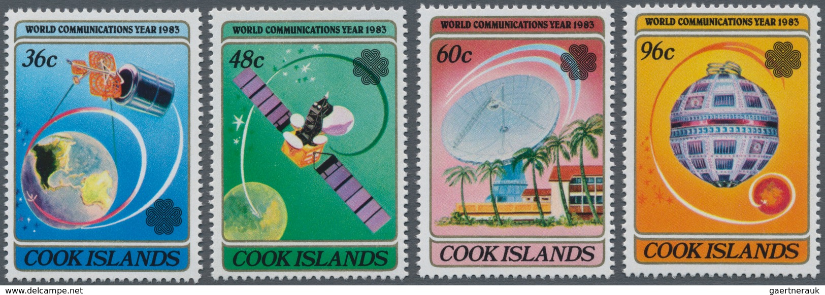 Thematik: Technik-Telekommunikation / Technique-telecommunication: 1983, COOK ISLANDS: World Communi - Telekom