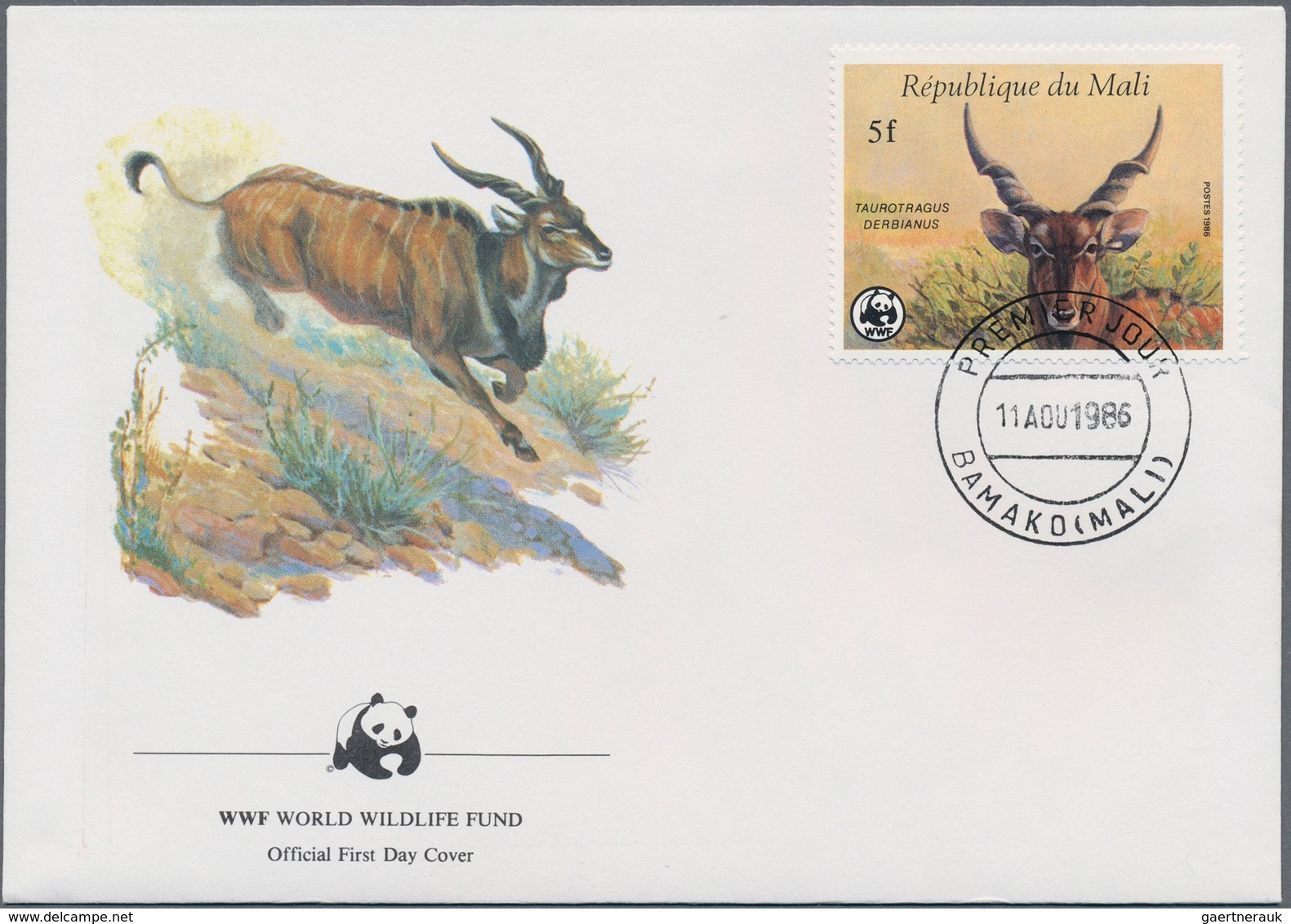 Thematik: Tiere, Fauna / Animals, Fauna: 1985/1993 (ca.), WWF, Holding Of Apprx. 270 Cacheted F.d.c. - Sonstige & Ohne Zuordnung