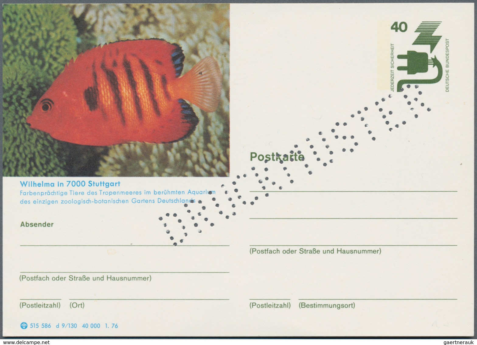 Thematik: Tiere-Fische / Animals-fishes: 1908/2007 (ca.), Lot Of About 372 Covers, Inclusive Postal - Fische