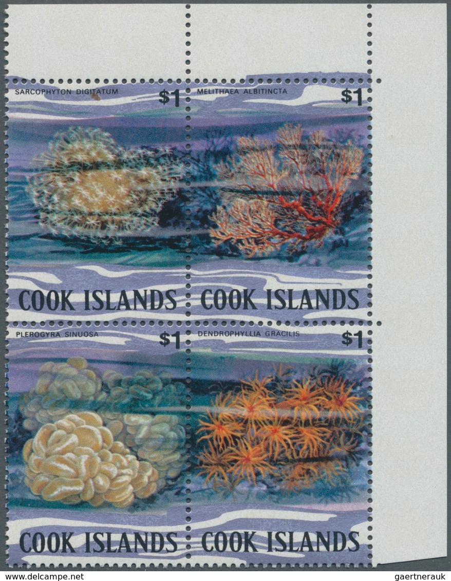 Thematik: Tiere-Meerestiere / Animals-sea Animals: 1981, COOK ISLANDS: Definitive Issue Sea-animals - Meereswelt