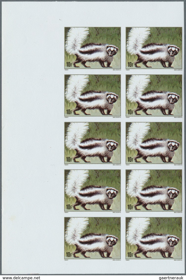 Thematik: Tiere-Säugetiere / Animals-mammals: 1970/2000 (ca.), Assortment Of 65 Positions Incl. Spec - Sonstige & Ohne Zuordnung