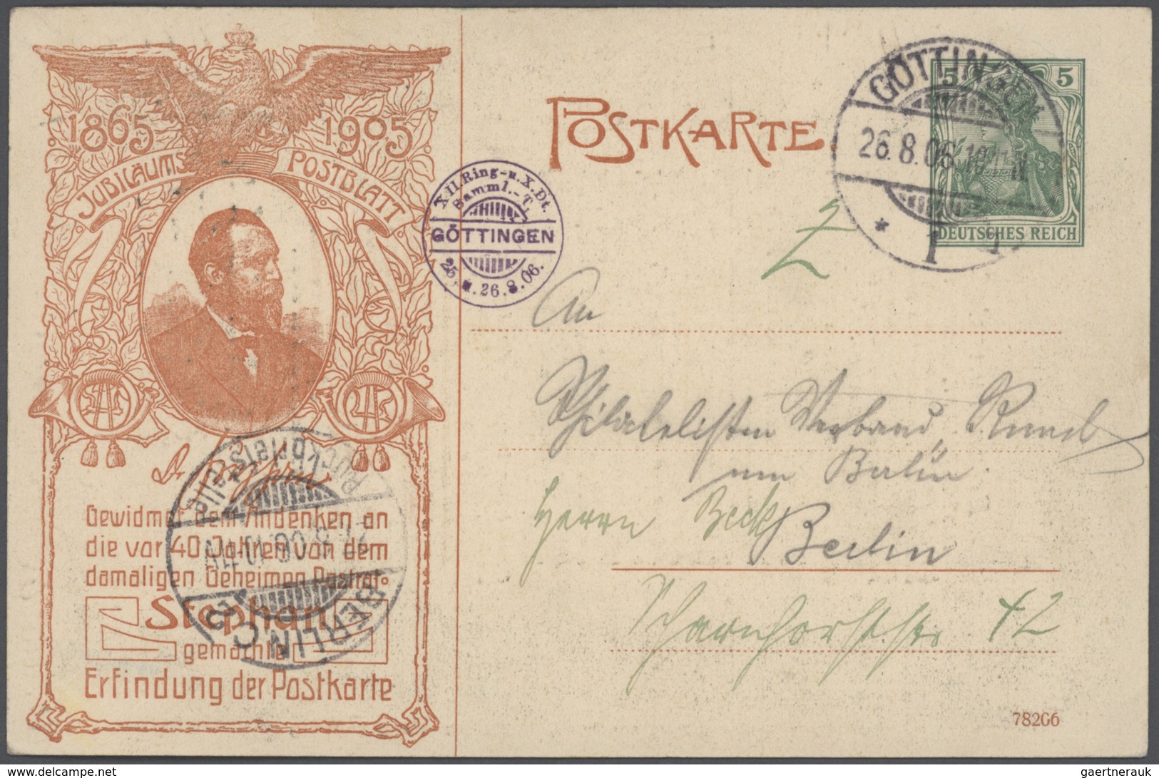 Thematik: UPU / united postal union: 1891/1997, HEINRICH VON STEPHAN, specialised collection of appr