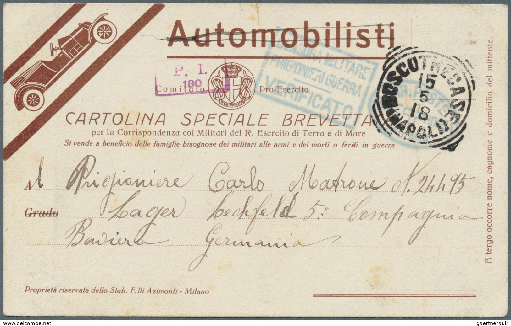 Thematik: Verkehr-Auto / Traffic-car: 1910/1992, Europa/Übersee, Sammlung Von 97 Nur Versch. Belegen - Automobili