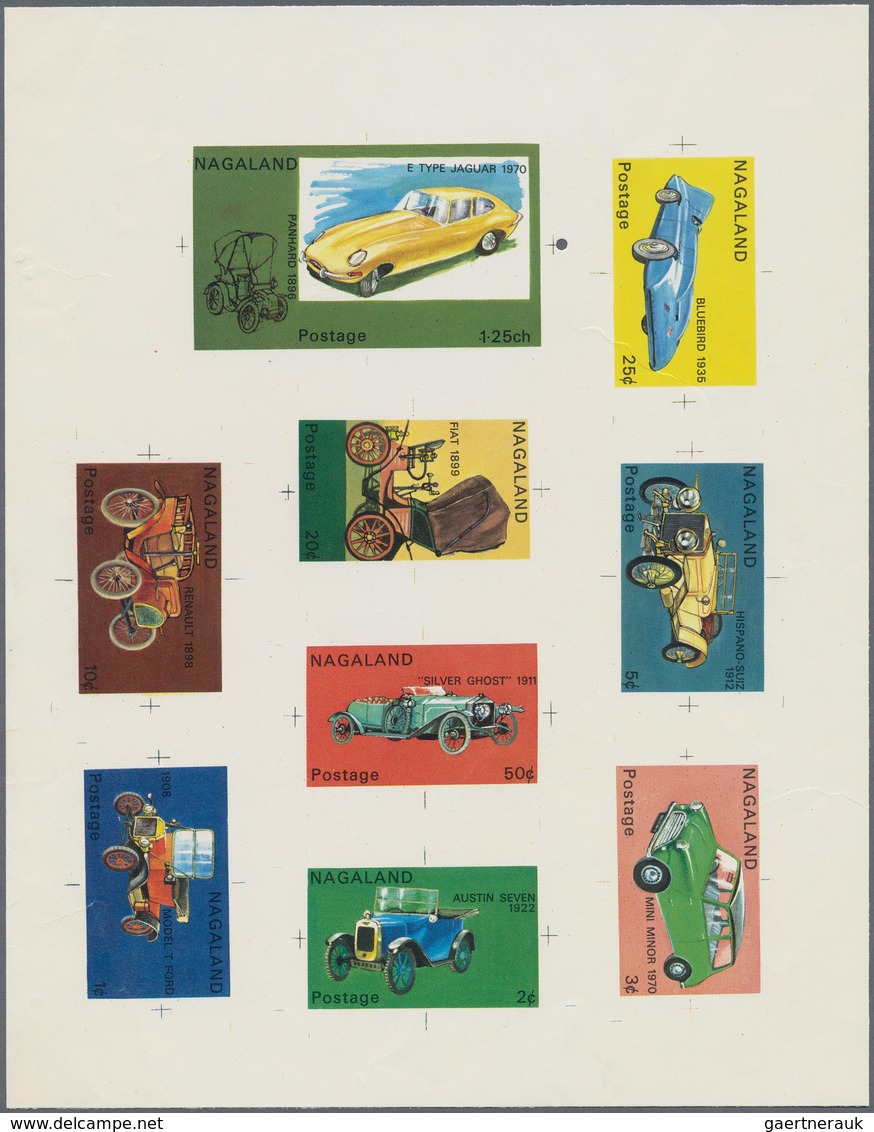 Thematik: Verkehr-Auto / Traffic-car: Ab 1959, Accumulation Of More Than 120 Items,- Letters, Postca - Autos