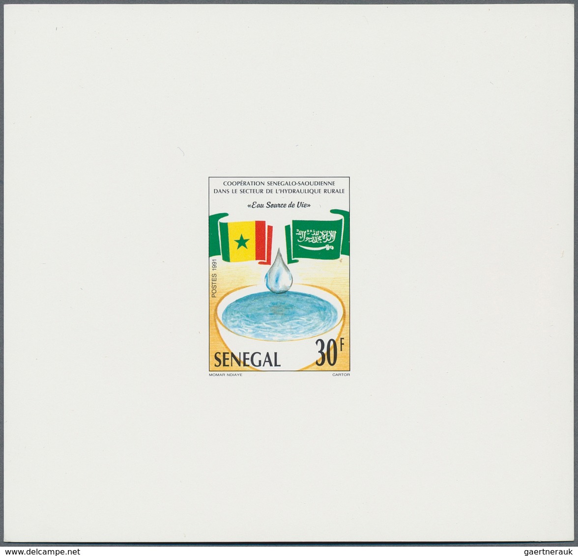 Thematik: Wasser / Water: 1910/2000 (ca.), Water/Waterfalls, Comprehensive Holding Of Covers/cards A - Sin Clasificación