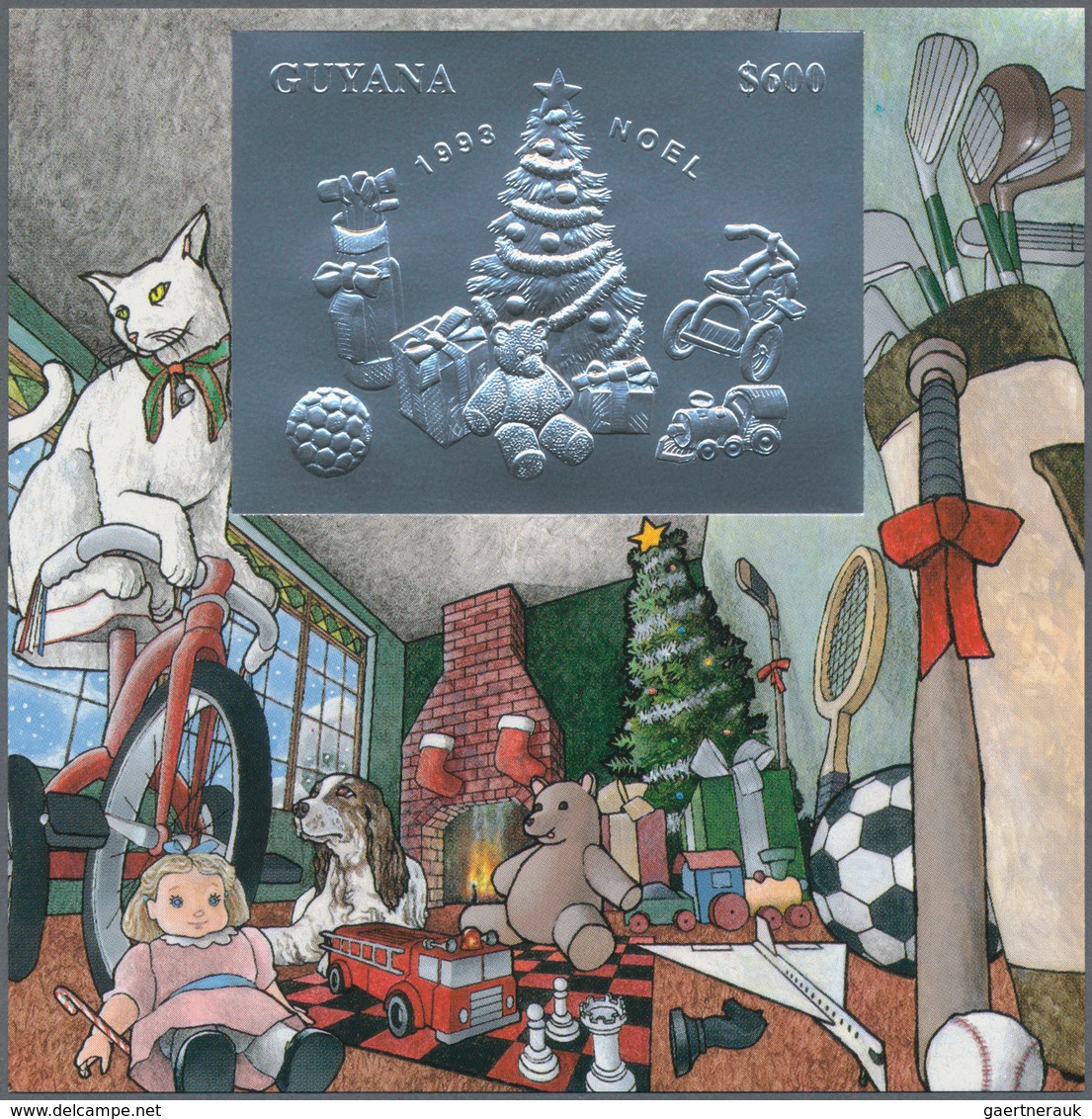 Thematik: Weihnachten / Christmas: 1993, Guyana. Set Of 8 Different Souvenir Sheets CHRISTMAS, Each - Weihnachten