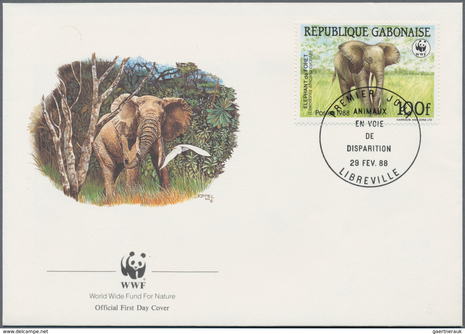 Thematik: WWF: 1980s/1990s (ca.), Lot Of Ca. 278 FDC On The WWF Topic, Only Different Pieces. Variou - Sonstige & Ohne Zuordnung