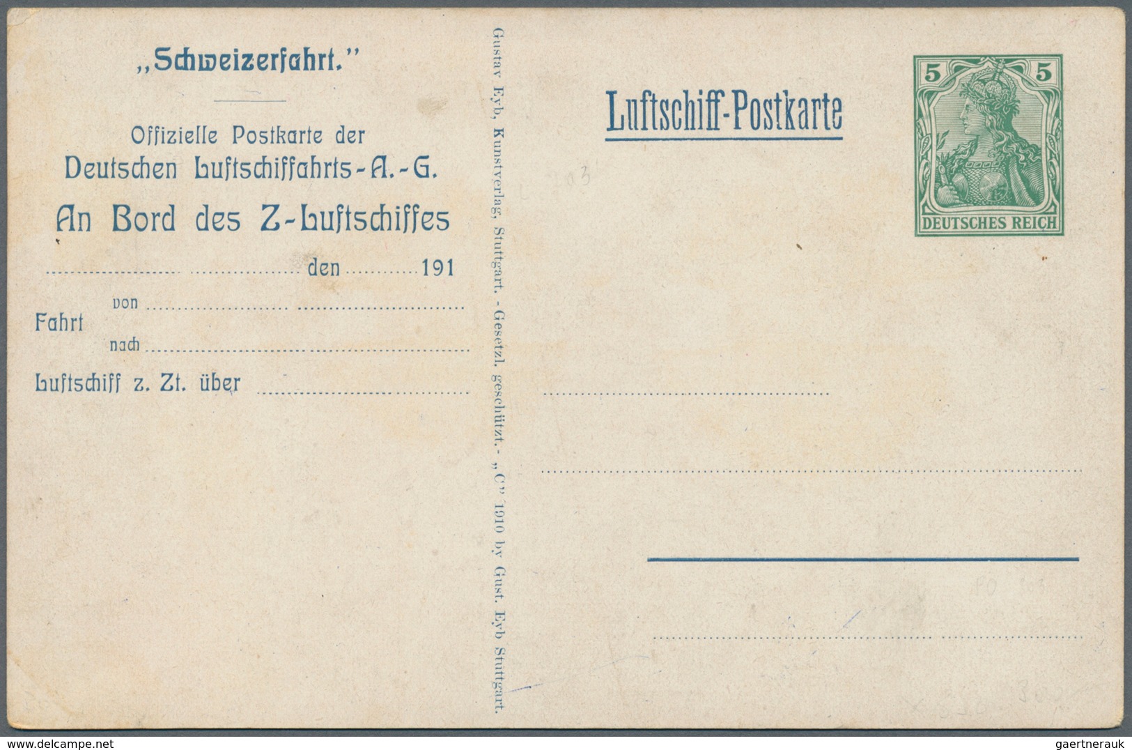 Thematik: Zeppelin / Zeppelin: 1909/1940, Saubere Partie Von 16 Privatganzsachen (15 Dt.Reich, 1 Bay - Zeppeline