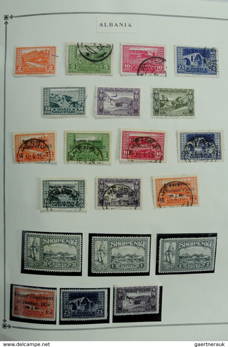 Albanien: 1913-2003: Messy, But Reasonable, MNH, Mint Hinged And Used Collection Albania 1913-2003 I - Albanien