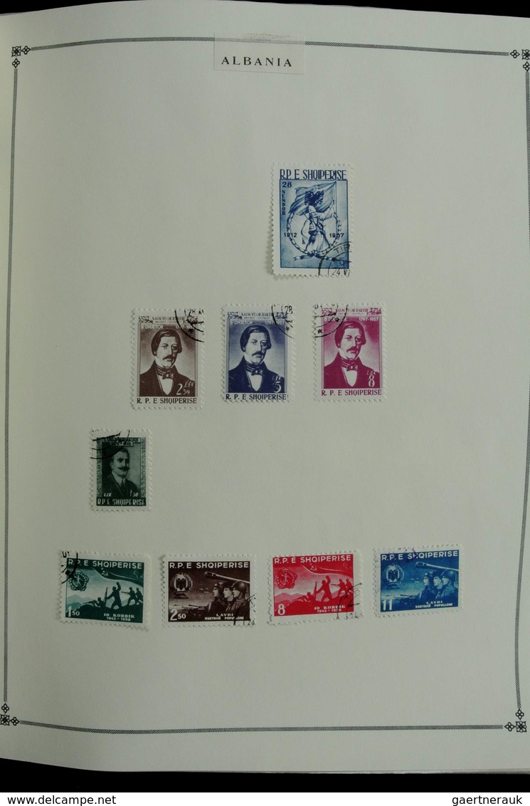 Albanien: 1913-2003: Messy, but reasonable, MNH, mint hinged and used collection Albania 1913-2003 i