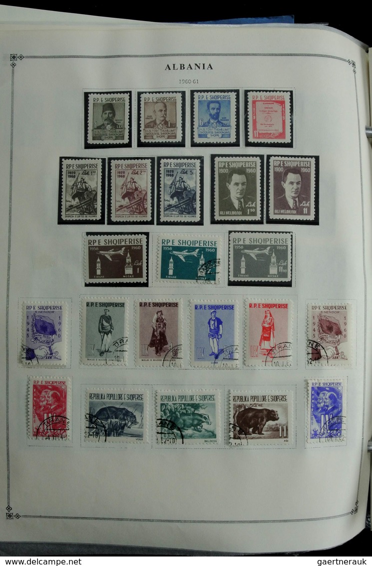 Albanien: 1913-2003: Messy, but reasonable, MNH, mint hinged and used collection Albania 1913-2003 i