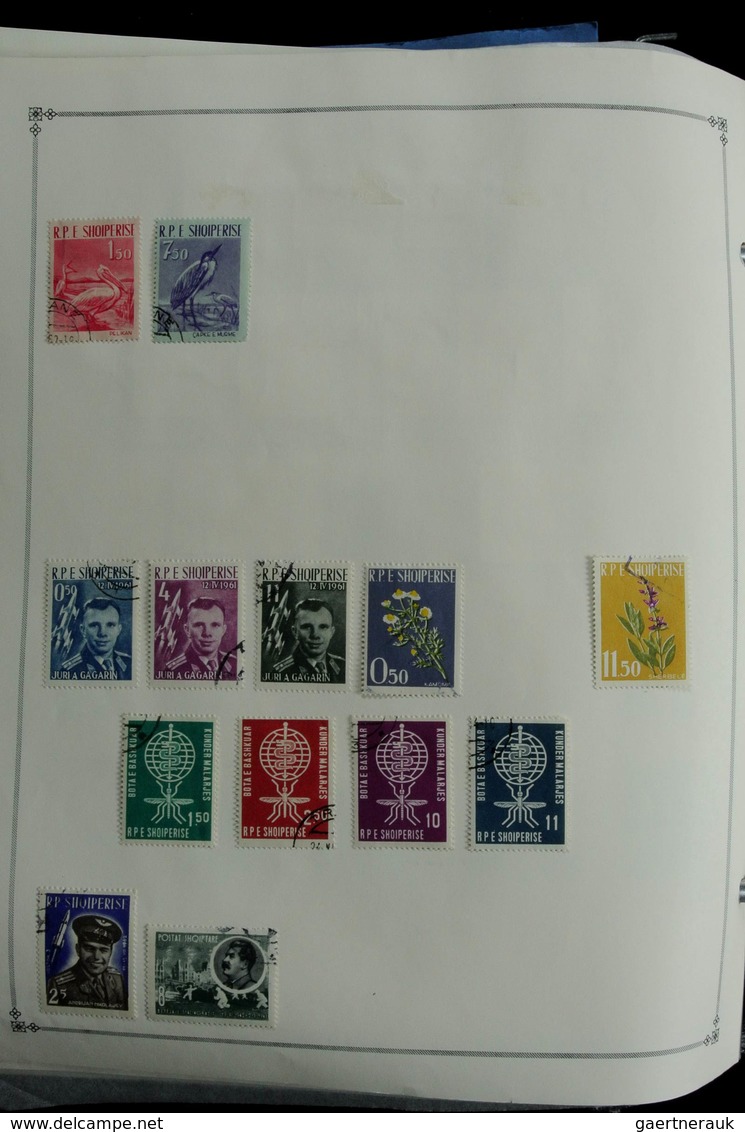 Albanien: 1913-2003: Messy, but reasonable, MNH, mint hinged and used collection Albania 1913-2003 i