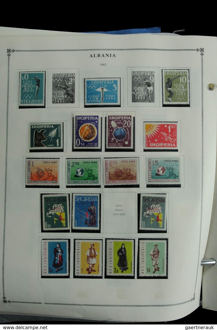 Albanien: 1913-2003: Messy, but reasonable, MNH, mint hinged and used collection Albania 1913-2003 i