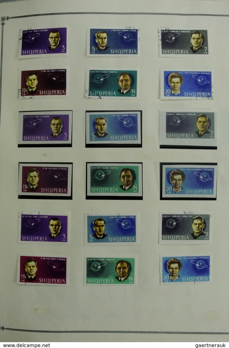 Albanien: 1913-2003: Messy, but reasonable, MNH, mint hinged and used collection Albania 1913-2003 i