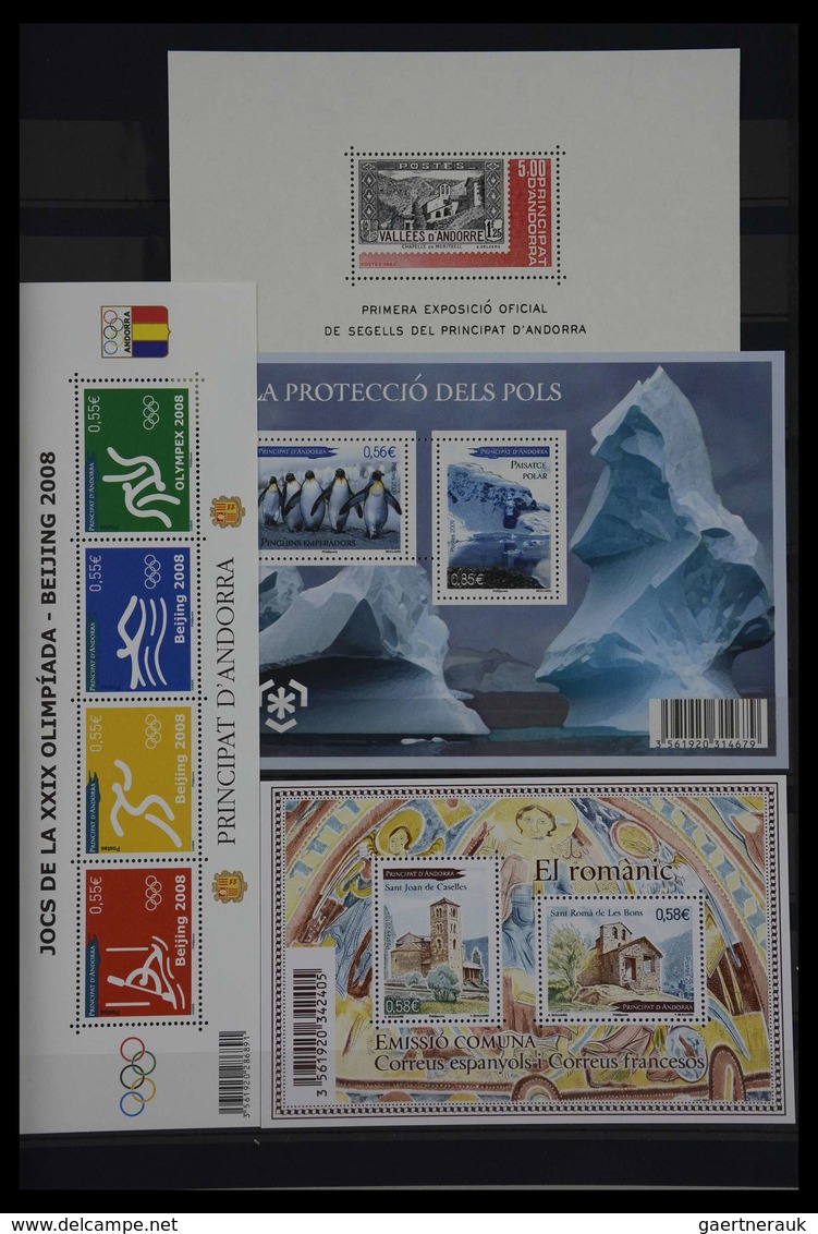 Andorra - Französische Post: 1932-2016: Very well filled, MNH collectie French Andorra 1932-2016 in