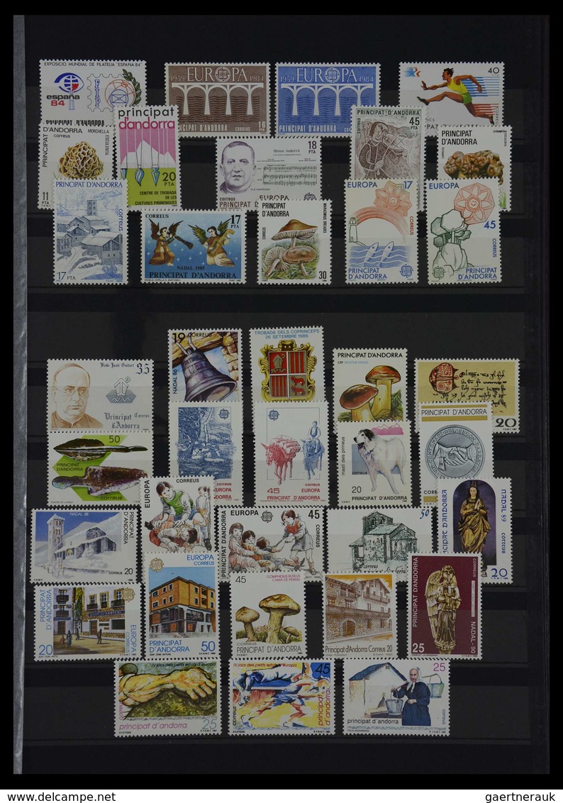 Andorra - Französische Post: 1932-2016: Very well filled, MNH collectie French Andorra 1932-2016 in