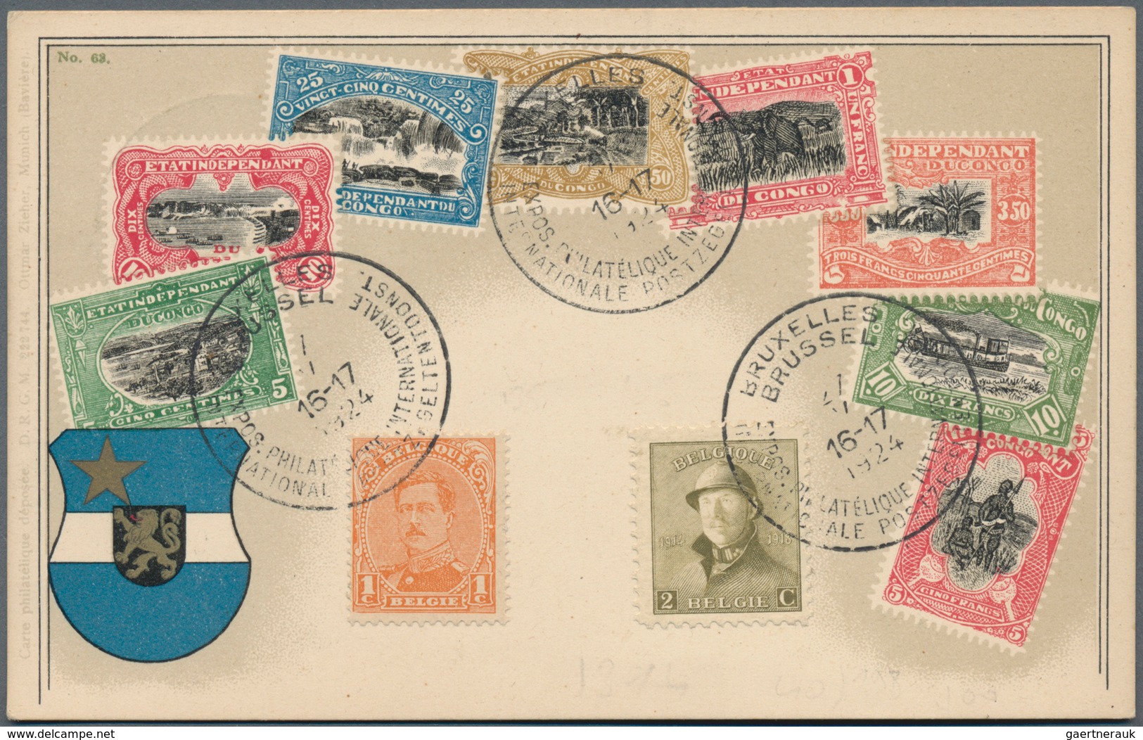 Belgien: 1830/1980 (ca.), Lot Of Apprx. 484 Covers/cards, Incl. Stationeries, Ppc, Attractive Franki - Sammlungen