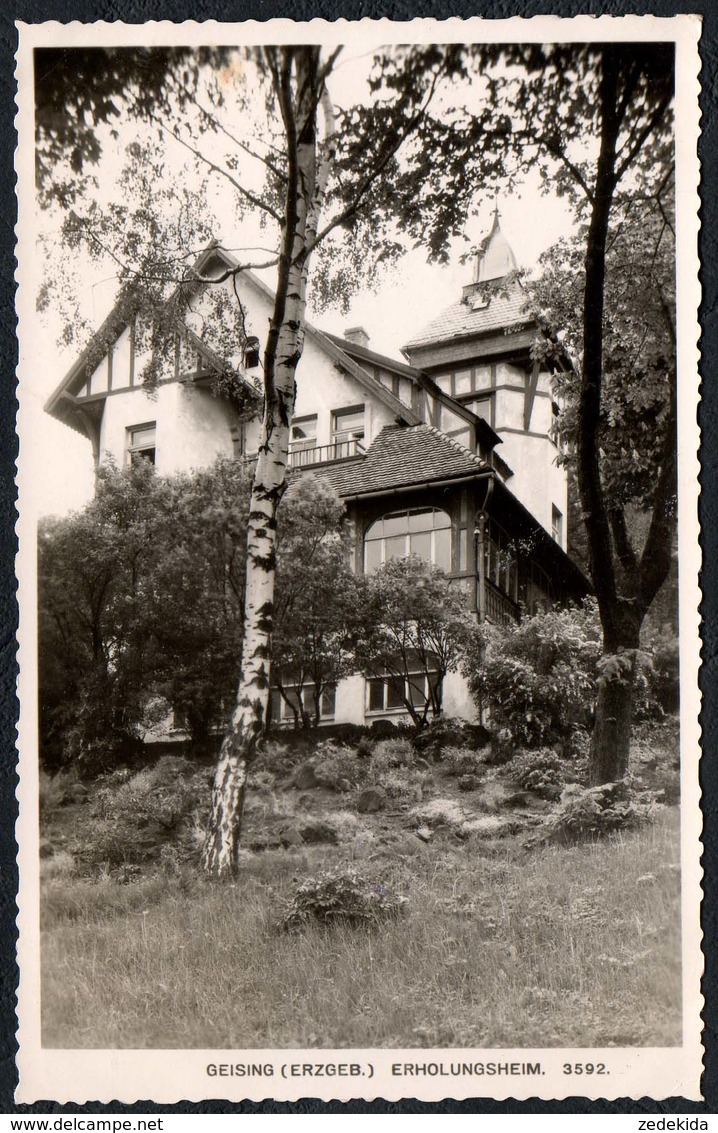 B7235 - Geising - Erholungsheim - Foto Hering Königstein - Geising