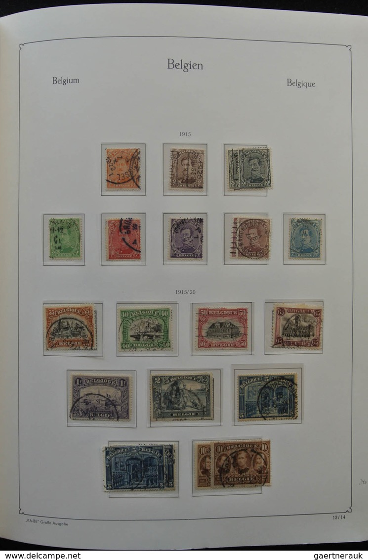 Belgien: 1849-1998: Extensive, In The Mainnumbers Complete, Partly Double Collection Belgium 1849-19 - Sammlungen