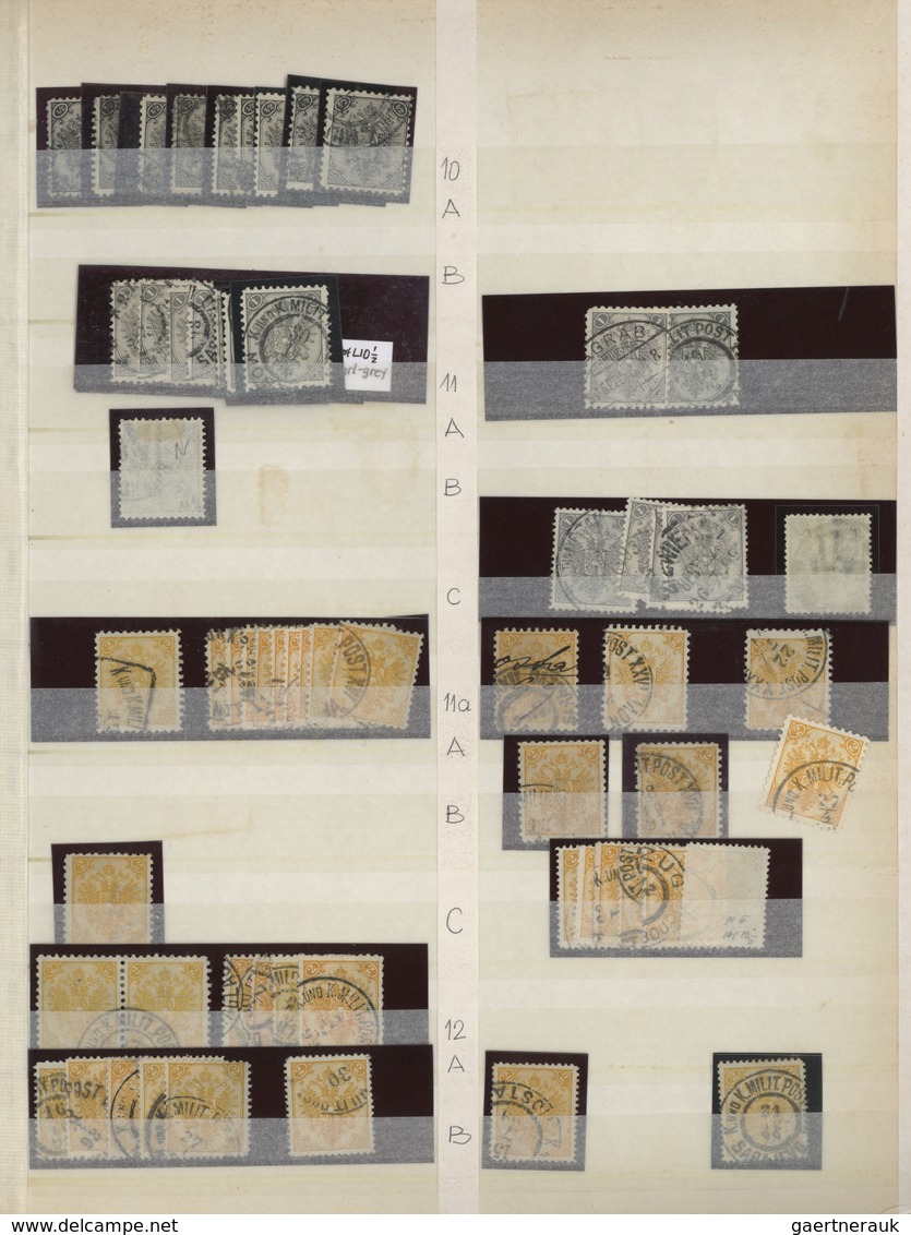 Bosnien Und Herzegowina: 1879/1918, Comprehensive Holding In A Thick Stockbook With Plenty Of Materi - Bosnien-Herzegowina