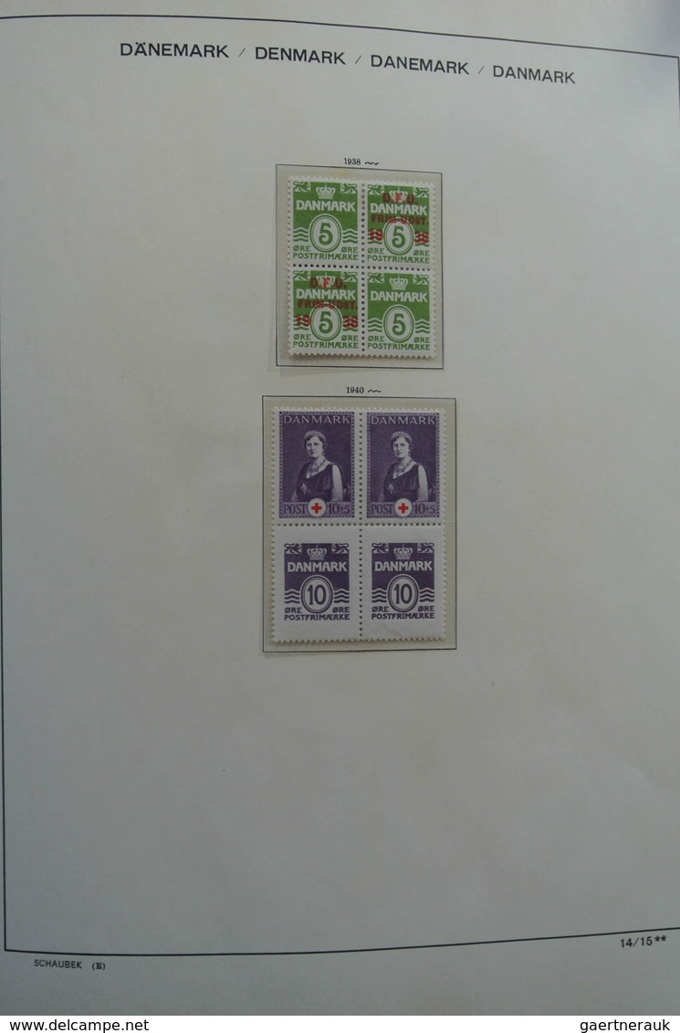 Dänemark: 1851-1984: Beautiful, first used, later mint hinged and MNH, somewhat specialised (perfs)